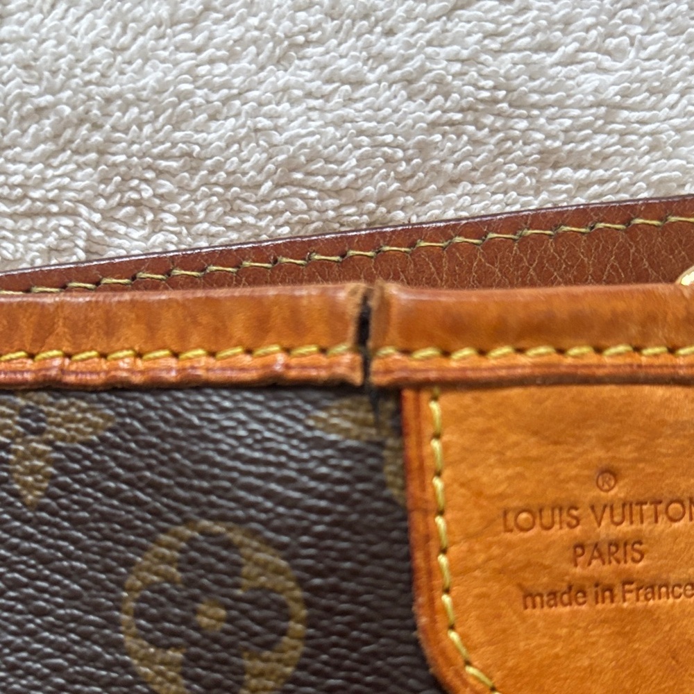 Louis Vuitton Dark Brown Monogram Shoulder Bag - Picture 9 of 9